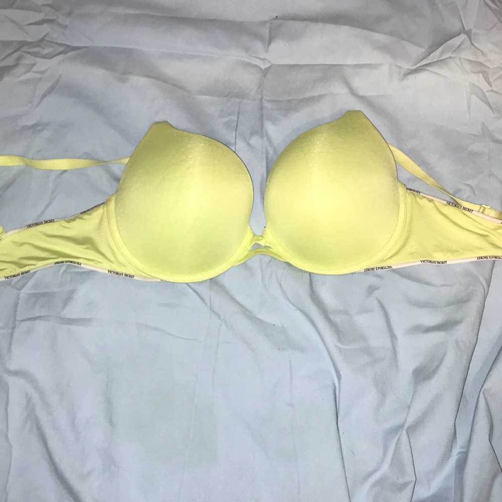 Yellow VS bra